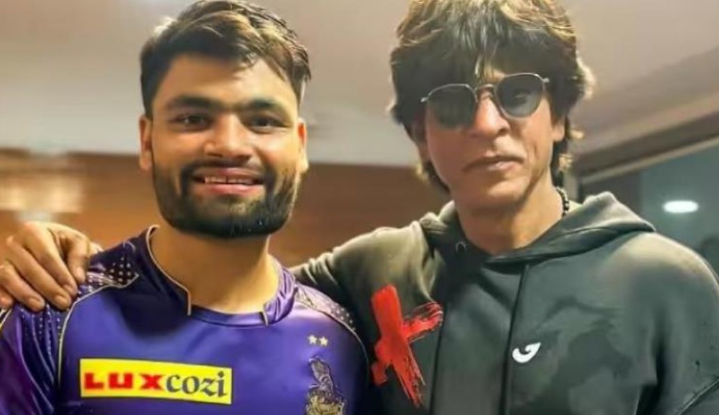 Rinku Singh shares heartwarming post with Shah Rukh Khan and his family